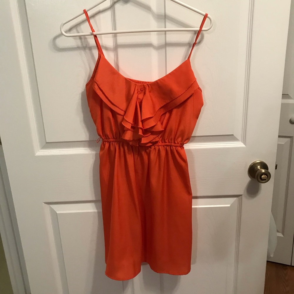 MyMichelle medium orange dress